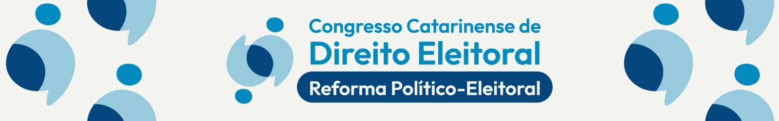 Cabeçalho do hotsite do Congresso Direito Eleitoral 2025